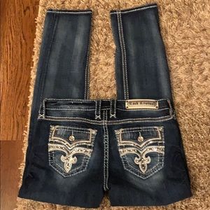 Rock Revival Celinda Straight Jeans Size 30x28